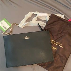 Kate Spade black clutch/ cross body bag
